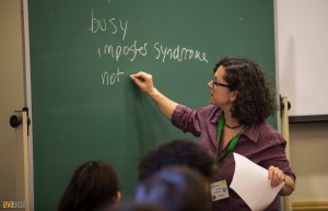 Brainstorming what stops us from puglic speaking